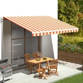 Replacement fabric for yellow and orange awning 4.5x3 m by vidaXL, Awnings - Ref: Foro24-312019, Price: 59,44 €, Discount: %