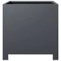 Jardineras 2 unidades acero gris antracita 40x40x40 cm by , Pots and planters - Ref: Foro24-851204, Price: 83,42 €, Discount: %
