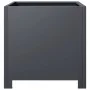 Jardineras 2 unidades acero gris antracita 40x40x40 cm by , Pots and planters - Ref: Foro24-851204, Price: 83,42 €, Discount: %