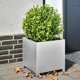 Pflanzkübel 2 Stück aus verzinktem Stahl 40x40x40 cm von , Töpfe und Pflanzgefäße - Ref: Foro24-851210, Preis: 68,51 €, Rabat...