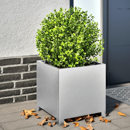 Pflanzkübel 2 Stück aus verzinktem Stahl 40x40x40 cm von , Töpfe und Pflanzgefäße - Ref: Foro24-851210, Preis: 71,77 €, Rabat...