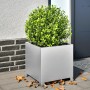 Pflanzkübel 2 Stück aus verzinktem Stahl 40x40x40 cm von , Töpfe und Pflanzgefäße - Ref: Foro24-851210, Preis: 71,77 €, Rabat...
