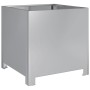 Pflanzkübel 2 Stück aus verzinktem Stahl 40x40x40 cm von , Töpfe und Pflanzgefäße - Ref: Foro24-851210, Preis: 71,77 €, Rabat...