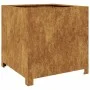 Pflanzgefäß aus rostfreiem Stahl, 50x50x50 cm. von , Töpfe und Pflanzgefäße - Ref: Foro24-851219, Preis: 81,74 €, Rabatt: %