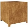 Pflanzgefäß aus rostfreiem Stahl, 50x50x50 cm. von , Töpfe und Pflanzgefäße - Ref: Foro24-851219, Preis: 81,74 €, Rabatt: %