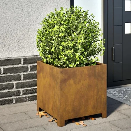 Pflanzkübel 2 Stück aus rostigem Stahl 40x40x40 cm von , Töpfe und Pflanzgefäße - Ref: Foro24-851212, Preis: 99,83 €, Rabatt: %