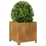 Pflanzkübel 2 Stück aus rostigem Stahl 40x40x40 cm von , Töpfe und Pflanzgefäße - Ref: Foro24-851212, Preis: 99,83 €, Rabatt: %