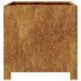 Pflanzkübel 2 Stück aus rostigem Stahl 40x40x40 cm von , Töpfe und Pflanzgefäße - Ref: Foro24-851212, Preis: 105,58 €, Rabatt: %