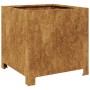 Pflanzkübel 2 Stück aus rostigem Stahl 40x40x40 cm von , Töpfe und Pflanzgefäße - Ref: Foro24-851212, Preis: 105,58 €, Rabatt: %