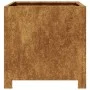 Pflanzkübel 2 Stück aus rostigem Stahl 40x40x40 cm von , Töpfe und Pflanzgefäße - Ref: Foro24-851212, Preis: 99,83 €, Rabatt: %