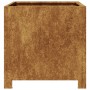 Pflanzkübel 2 Stück aus rostigem Stahl 40x40x40 cm von , Töpfe und Pflanzgefäße - Ref: Foro24-851212, Preis: 105,58 €, Rabatt: %