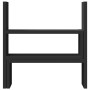 Organizador de escritorio ajustable madera negro 40x17x41 cm by , Computer bases and risers - Ref: Foro24-854761, Price: 24,0...