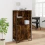 Aparador alto madera ingeniería roble ahumado 79,5x35,5x137,5cm de , Aparadores - Ref: Foro24-3295309, Precio: 114,33 €, Desc...