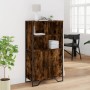 Aparador alto madera ingeniería roble ahumado 79,5x35,5x137,5cm by , Sideboards - Ref: Foro24-3295309, Price: 115,74 €, Disco...