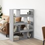 Regal aus Sonoma-Engineering-Holz in Grau, 100x33x125,5 cm. von , Bücherregale und Regale - Ref: Foro24-3309335, Preis: 101,1...