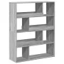 Estantería de madera de ingeniería gris Sonoma 100x33x125,5 cm de , Librerías y estanterías - Ref: Foro24-3309335, Precio: 99...