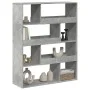 Raumteiler aus Holz in Grau-Betonoptik, 100x33x125,5 cm. von , Bücherregale und Regale - Ref: Foro24-3309486, Preis: 97,33 €,...