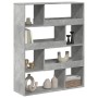 Separador de ambientes madera gris hormigón 100x33x125,5 cm by , Bookcases and shelves - Ref: Foro24-3309486, Price: 98,53 €,...
