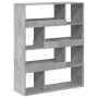 Separador de ambientes madera gris hormigón 100x33x125,5 cm by , Bookcases and shelves - Ref: Foro24-3309486, Price: 98,53 €,...