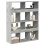 Separador de ambientes madera gris hormigón 100x33x125,5 cm de , Librerías y estanterías - Ref: Foro24-3309522, Precio: 97,63...