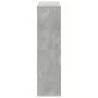 Separador de ambientes madera gris hormigón 100x33x125,5 cm de , Librerías y estanterías - Ref: Foro24-3309522, Precio: 97,63...