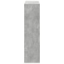 Separador de ambientes madera gris hormigón 100x33x125,5 cm by , Bookcases and shelves - Ref: Foro24-3309522, Price: 98,86 €,...