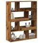 Separador de ambientes madera envejecida 100x33x125,5 cm by , Bookcases and shelves - Ref: Foro24-3309490, Price: 133,43 €, D...