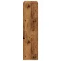 Separador de ambientes madera envejecida 100x33x125,5 cm by , Bookcases and shelves - Ref: Foro24-3309490, Price: 133,43 €, D...