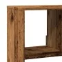 Separador de ambientes madera envejecida 100x33x125,5 cm by , Bookcases and shelves - Ref: Foro24-3309490, Price: 133,43 €, D...