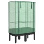Hochbeet mit Gewächshausabdeckung im Rattan-Look 80x40x140 cm von , Töpfe und Pflanzgefäße - Ref: Foro24-4015819, Preis: 80,4...