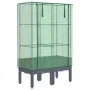 Hochbeet mit Gewächshausabdeckung im Rattan-Look 80x40x140 cm von , Töpfe und Pflanzgefäße - Ref: Foro24-4015833, Preis: 86,1...