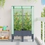 Arriate con cubierta invernadero aspecto ratán 80x40x140 cm by , Pots and planters - Ref: Foro24-4015833, Price: 87,63 €, Dis...