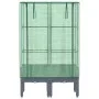 Hochbeet mit Gewächshausabdeckung im Rattan-Look 80x40x140 cm von , Töpfe und Pflanzgefäße - Ref: Foro24-4015833, Preis: 86,1...