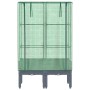 Hochbeet mit Gewächshausabdeckung im Rattan-Look 80x40x140 cm von , Töpfe und Pflanzgefäße - Ref: Foro24-4015833, Preis: 87,6...