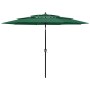 3-stufiger Sonnenschirm mit grünem Aluminiummast 3 m von vidaXL, Sonnenschirme - Ref: Foro24-313869, Preis: 86,67 €, Rabatt: %