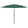 Sombrilla de 3 niveles con poste de aluminio verde 3 m de vidaXL, Sombrillas - Ref: Foro24-313869, Precio: 85,89 €, Descuento: %