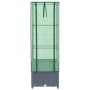 Arriate con cubierta invernadero aspecto ratán 40x40x139 cm by , Pots and planters - Ref: Foro24-4015827, Price: 55,97 €, Dis...