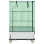 Arriate con cubierta invernadero aspecto ratán 80x50x182 cm by , Pots and planters - Ref: Foro24-4015850, Price: 132,35 €, Di...