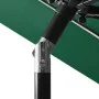 Sombrilla de 3 niveles con poste de aluminio verde 3 m de vidaXL, Sombrillas - Ref: Foro24-313869, Precio: 85,89 €, Descuento: %