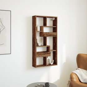 Wandregal aus gealtertem Ingenieurholz 50x15x100 cm von , Regale und Regale - Ref: Foro24-854560, Preis: 40,73 €, Rabatt: %