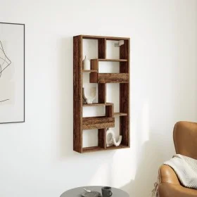 Wandregal aus gealtertem Ingenieurholz 50x15x100 cm von , Regale und Regale - Ref: Foro24-854560, Preis: 40,18 €, Rabatt: %