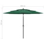 3-stufiger Sonnenschirm mit grünem Aluminiummast 3 m von vidaXL, Sonnenschirme - Ref: Foro24-313869, Preis: 86,67 €, Rabatt: %