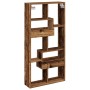 Armario de pared madera ingeniería envejecida 50x15x100 cm de , Estantes y estanterías - Ref: Foro24-854560, Precio: 41,93 €