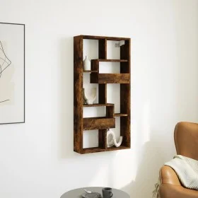 Wandschrank aus geräucherter Eichen-Ingenieurholz 50x15x100 cm. von , Regale und Regale - Ref: Foro24-854557, Preis: 41,01 €,...