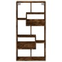 Wandschrank aus geräucherter Eichen-Ingenieurholz 50x15x100 cm. von , Regale und Regale - Ref: Foro24-854557, Preis: 41,56 €,...