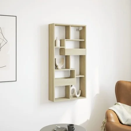 Armario de pared madera ingeniería roble Sonoma 50x15x100 cm von , Regale und Regale - Ref: Foro24-854555, Preis: 42,73 €, Ra...