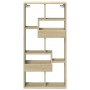 Armario de pared madera ingeniería roble Sonoma 50x15x100 cm by , Shelves and shelves - Ref: Foro24-854555, Price: 43,35 €, D...