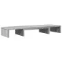 Soporte elevador pantalla ajustable gris Sonoma 80x24x10,5 cm by , Computer bases and risers - Ref: Foro24-854639, Price: 24,...