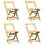 Set comedor plegable mariposa 5 pzas Corona madera pino marrón von , Möbelsets für Küchen und Esszimmer - Ref: Foro24-3295716...