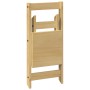 Set comedor plegable mariposa 5 pzas Corona madera pino marrón von , Möbelsets für Küchen und Esszimmer - Ref: Foro24-3295716...